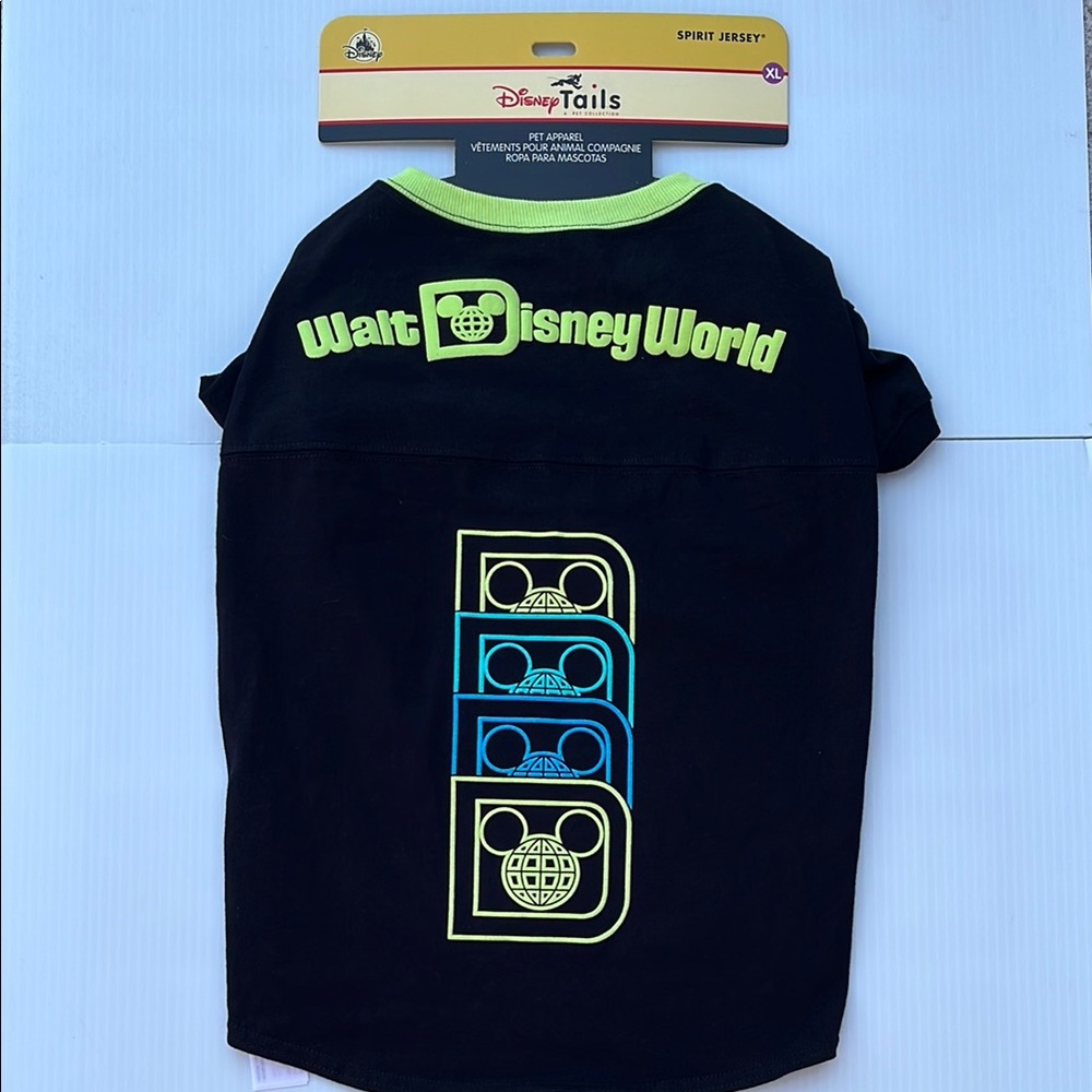 WALT DISNEY WORLD Spirit Jersey for Pets Outfit Size: XLarge nwt - Picture 1 of 11